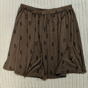 Army green skater skirt 🍁